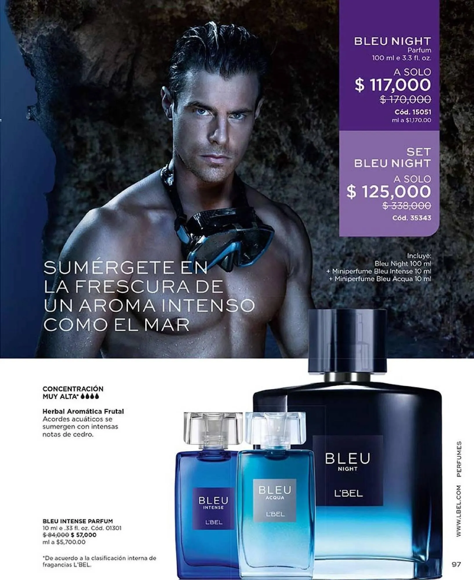 Catalogo de Catálogo L'bel 12 de febrero al 31 de marzo 2025 - Pag 97