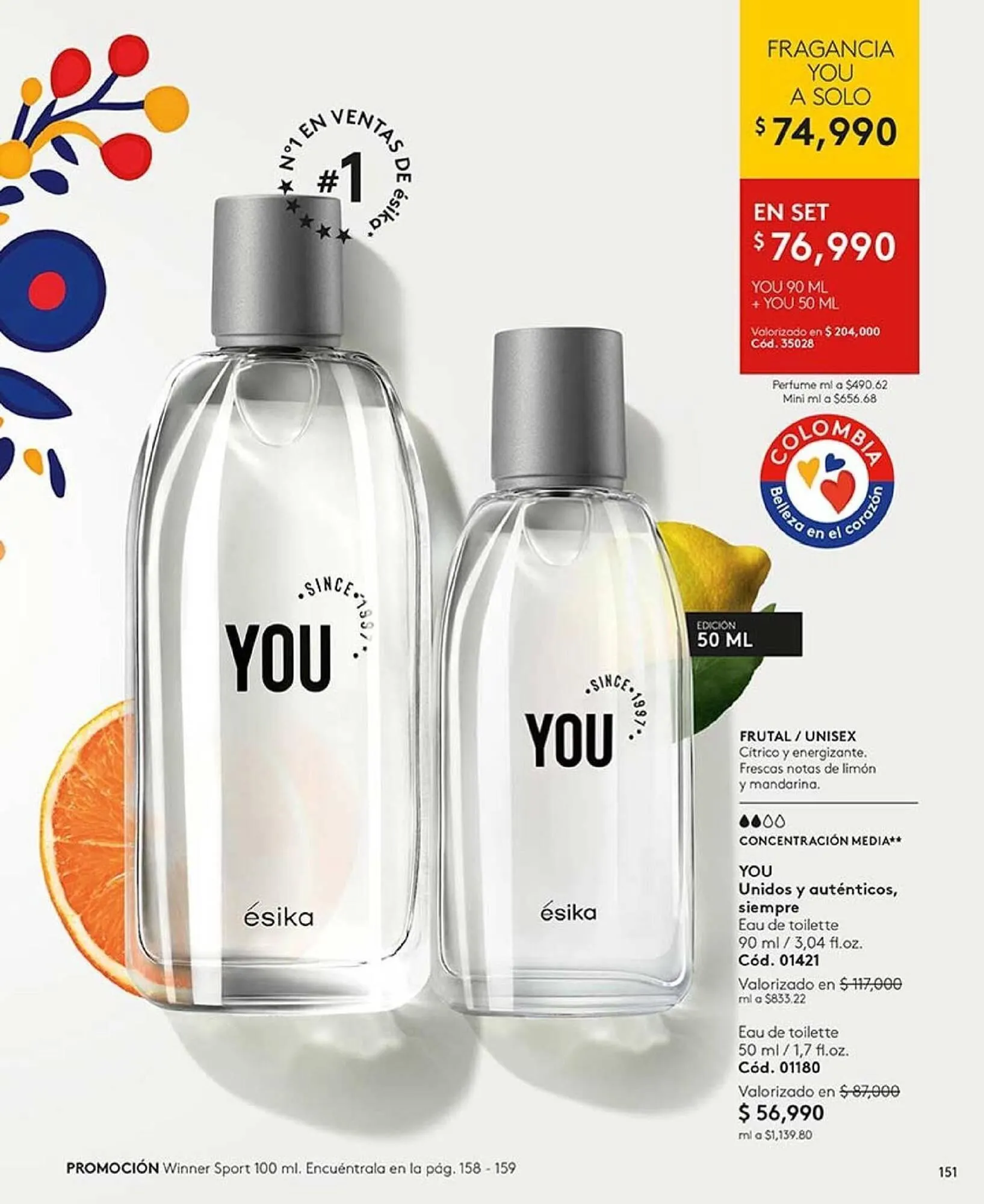 Catalogo de Catálogo Ésika 1 de noviembre al 30 de noviembre 2025 - Pag 151