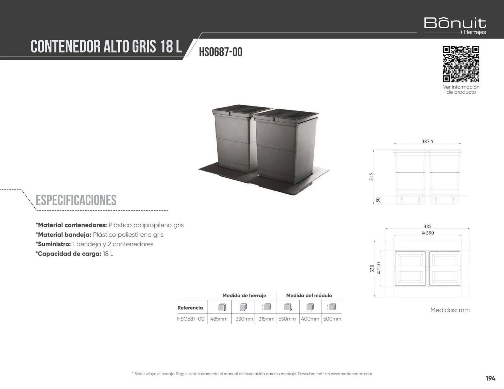 Catalogo de Catálogo Madecentro 8 de abril al 30 de abril 2025 - Pag 192