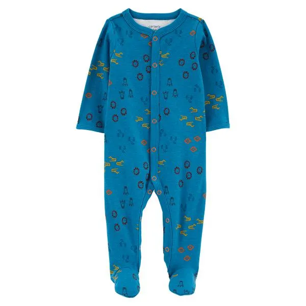 Pijama Enteriza Azul Niños - Carter's
