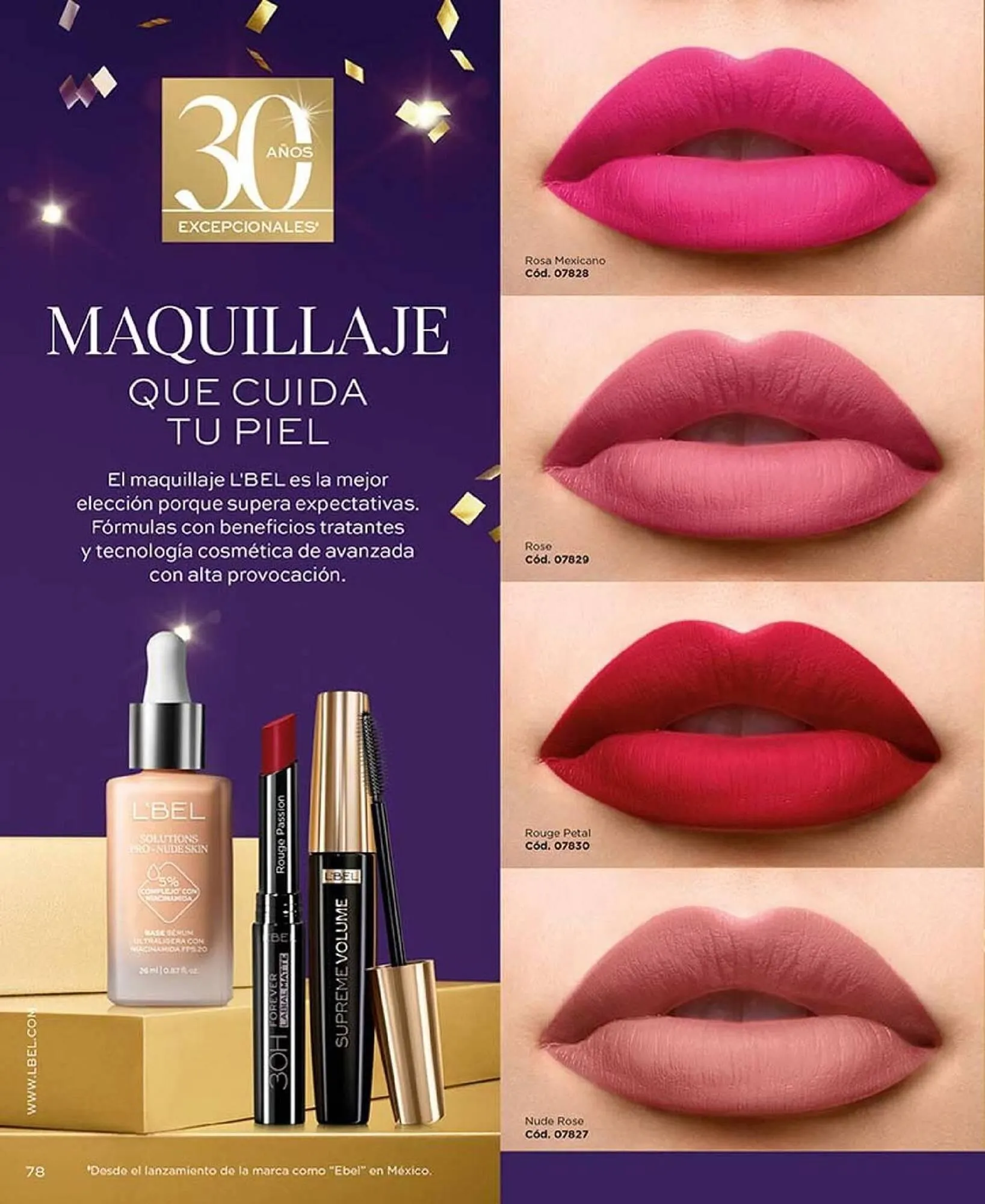 Catalogo de Catálogo L'bel 13 de octubre al 13 de noviembre 2025 - Pag 78