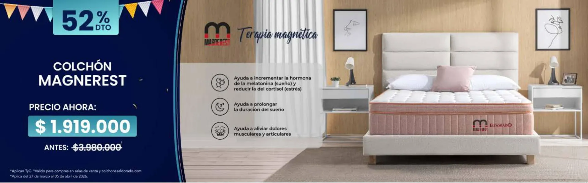 Catalogo de Catálogo Colchones El Dorado 30 de marzo al 6 de abril 2026 - Pag 3