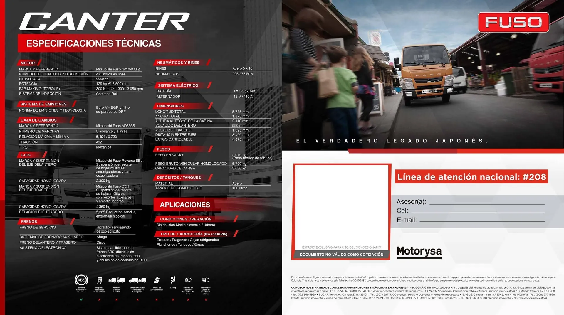 Catalogo de Catálogo Motorysa 14 de mayo al 30 de noviembre 2024 - Pag 2