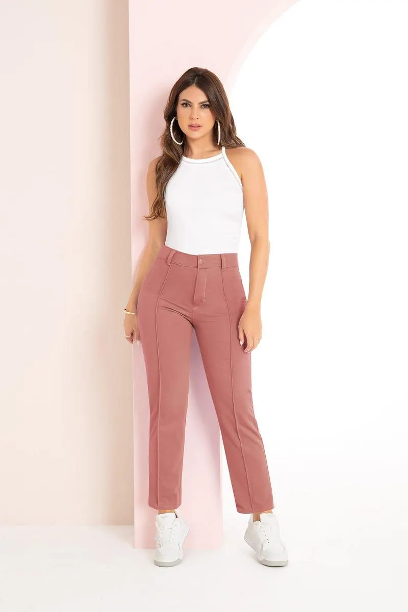 PANTALON BOTA RECTA Rosado