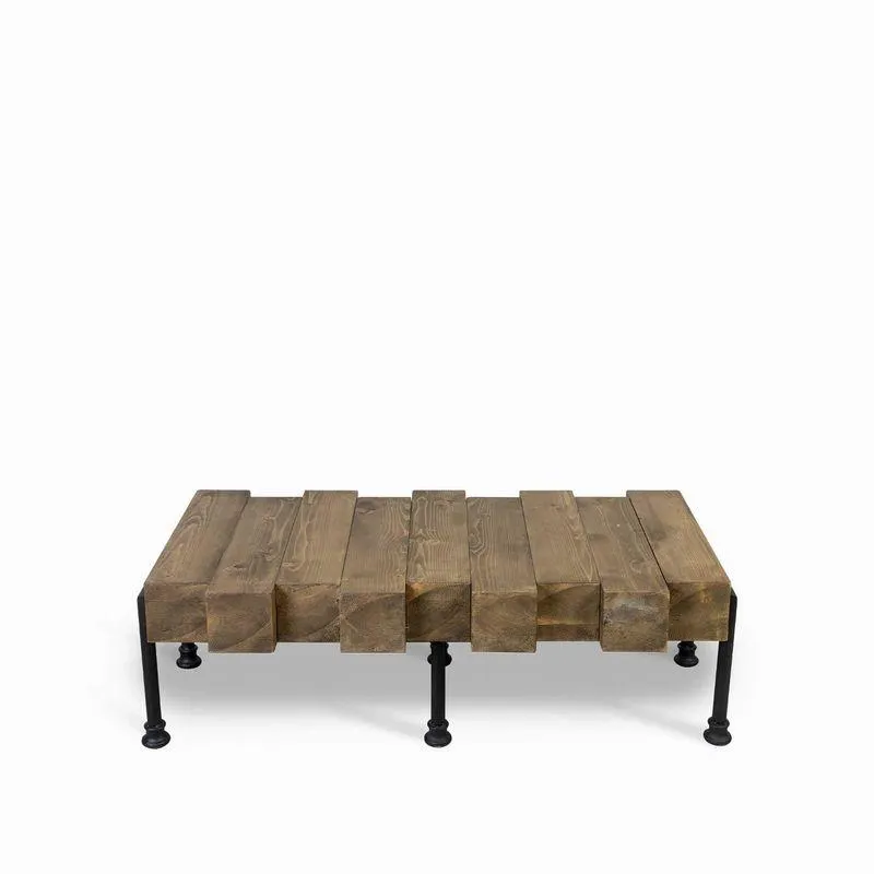 Mesa de centro escalonada 40x122x60