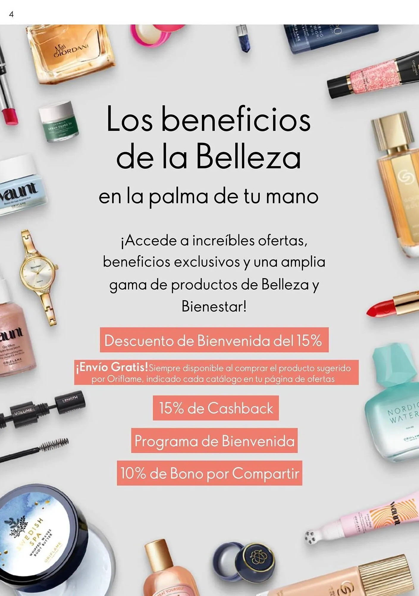 Catalogo de Catálogo Oriflame 25 de marzo al 30 de abril 2025 - Pag 4