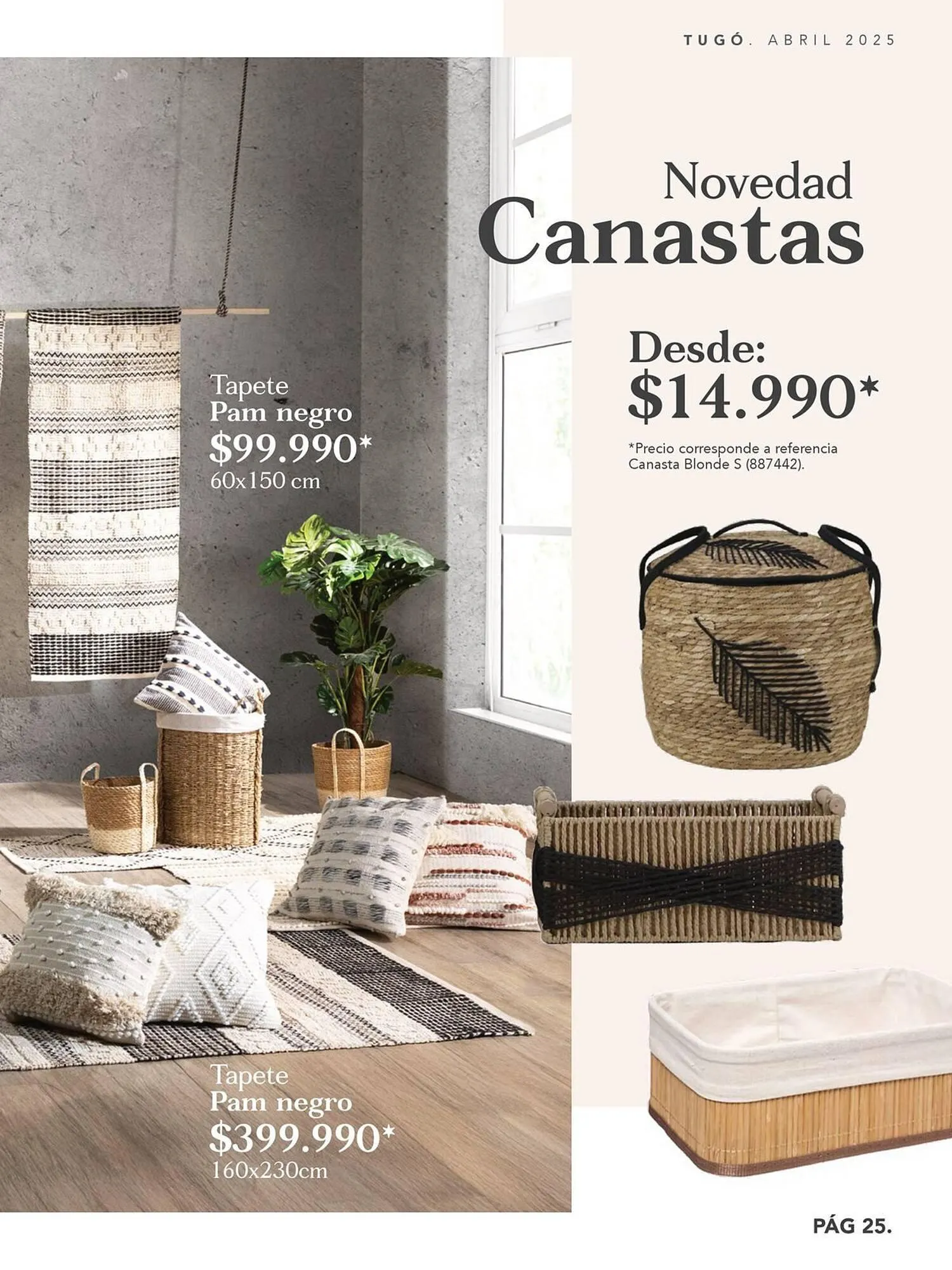 Catalogo de Catálogo Tugó 8 de abril al 30 de abril 2025 - Pag 25