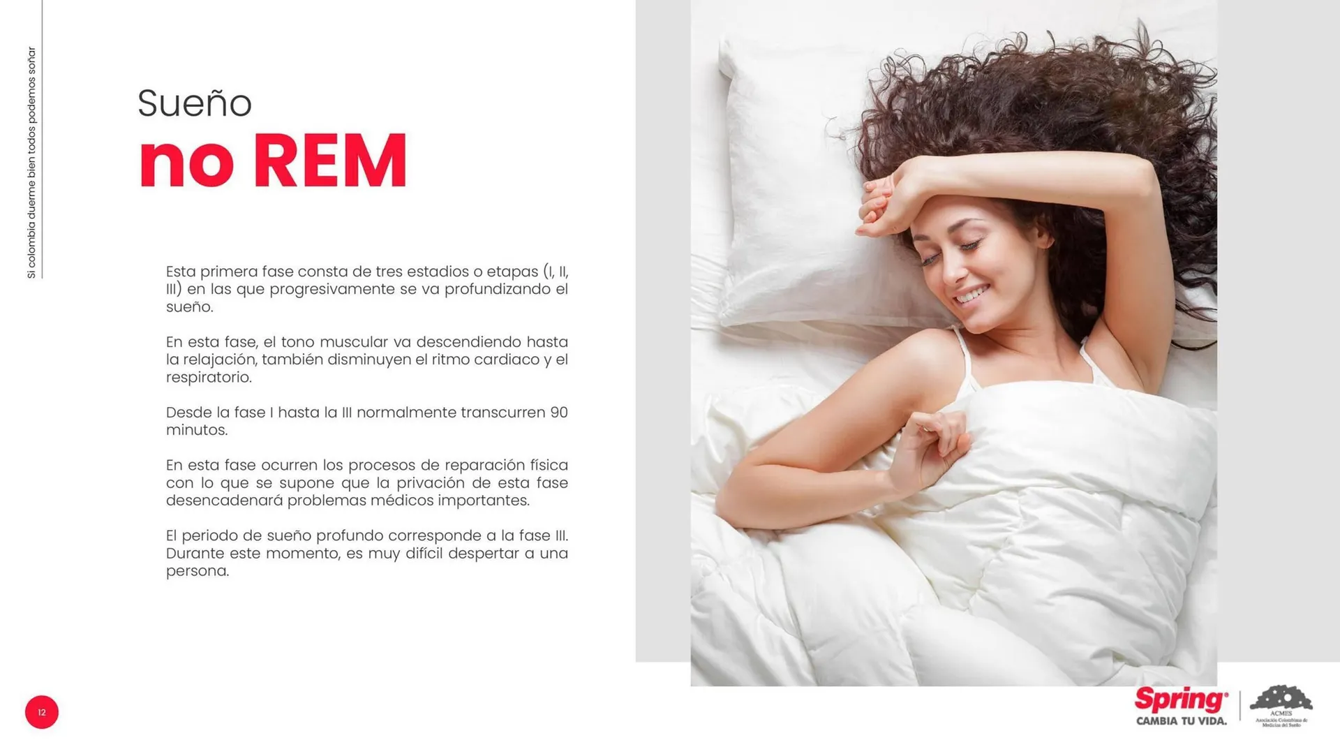 Catalogo de Catálogo Colchones Spring 3 de septiembre al 30 de septiembre 2025 - Pag 12