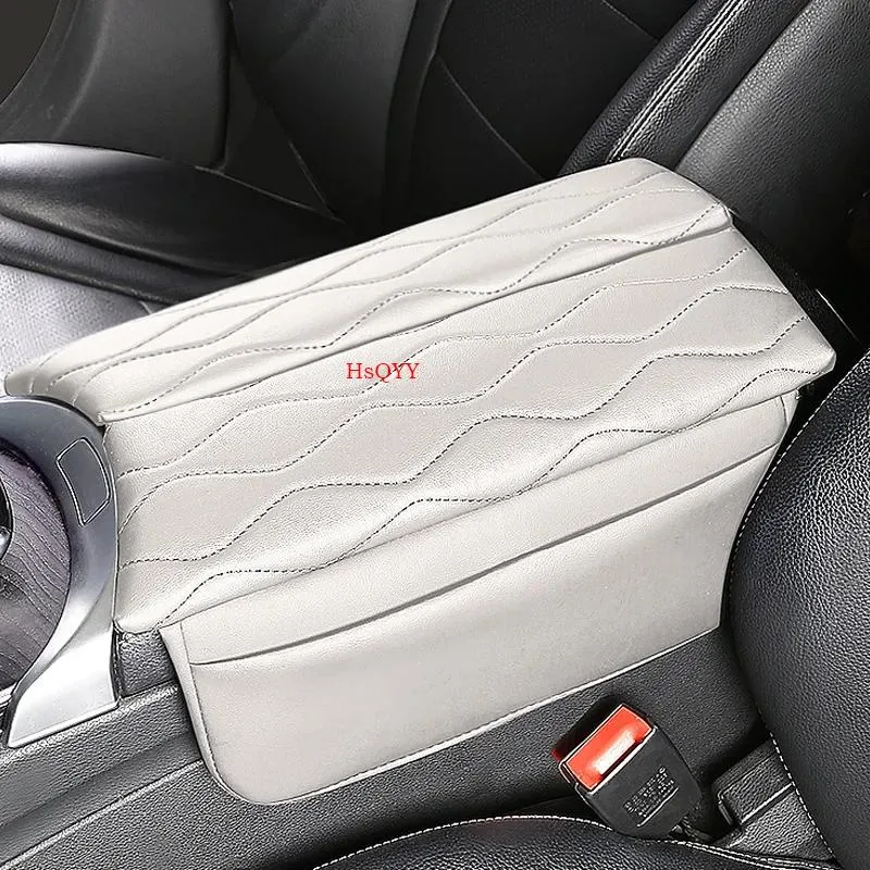 Center Console bracciolo Box Cover Pad decorazione per Mercedes Benz C classe GLC W205 X253 bracciolo antigraffio in pelle imbottito