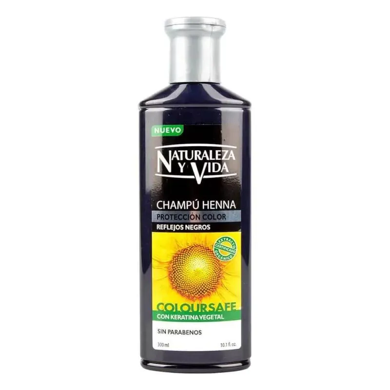 Shampoo Henna Natur Y Vida x 300 ml R.Negros
