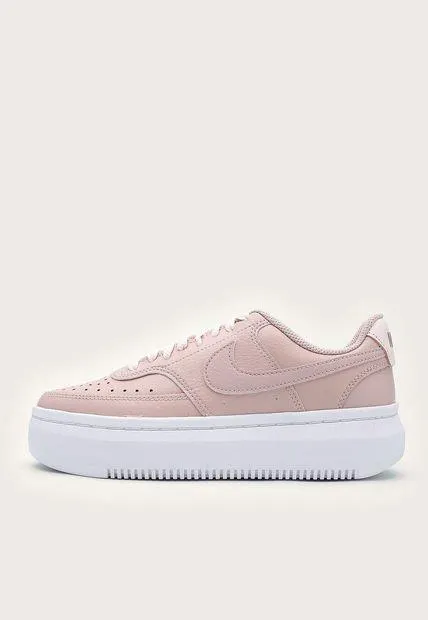 Lifestyle Palo Rosa-Blanco Nike Court Vision Alta