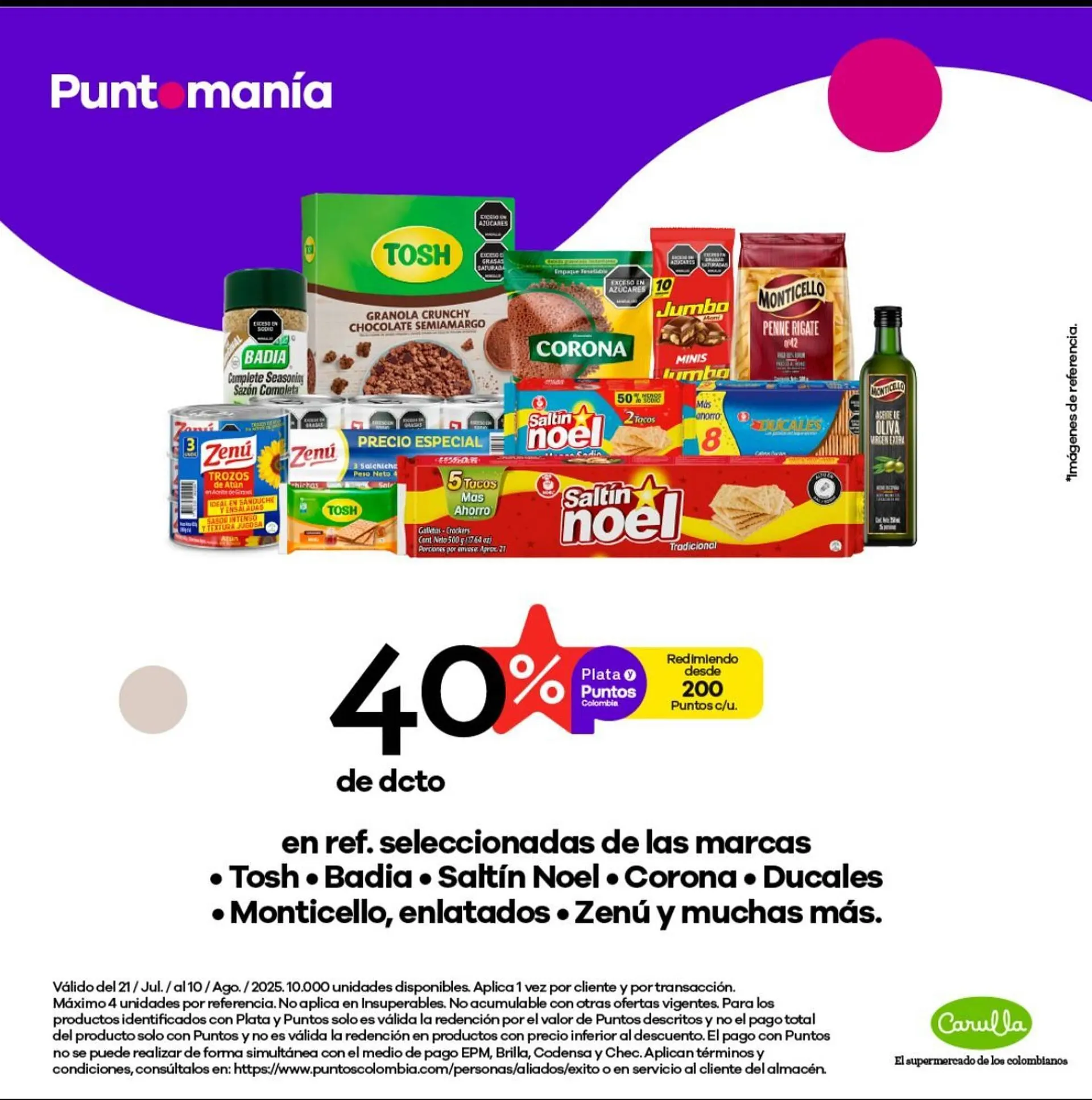 Catalogo de Catálogo Carulla 22 de julio al 10 de agosto 2025 - Pag 3