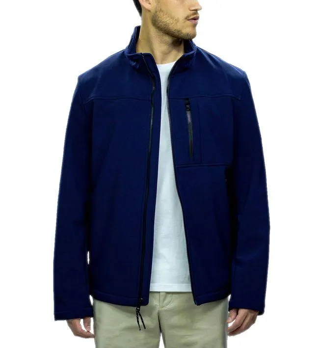 Chaqueta Con Cremallera Hombre Azul Calvin Klein