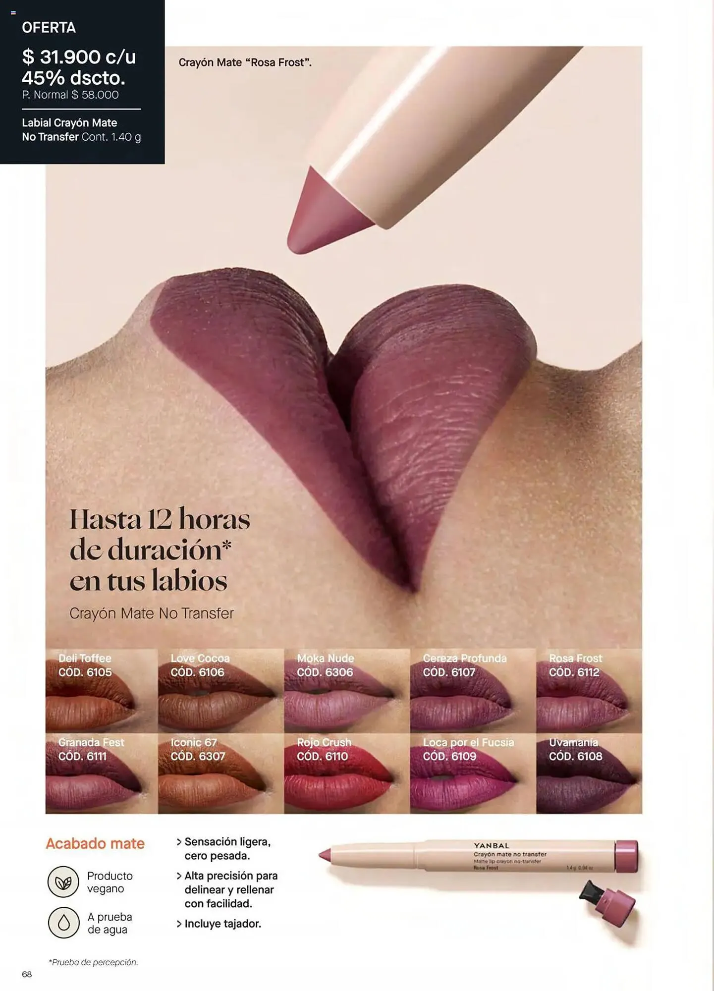 Catalogo de Catálogo Yanbal 29 de marzo al 25 de abril 2025 - Pag 70