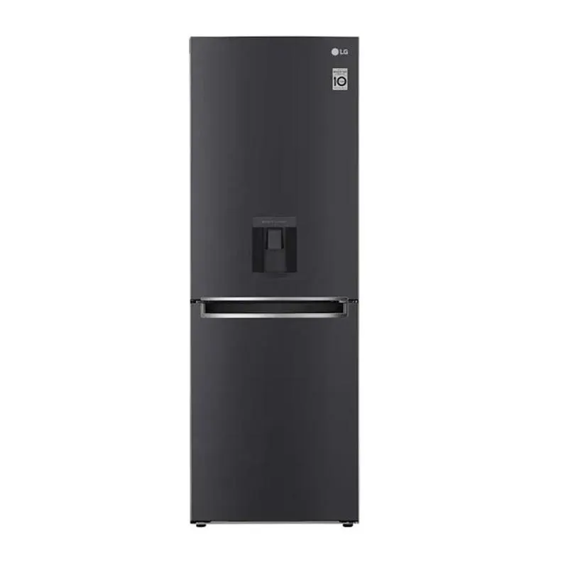 Nevera Tipo Europeo LG - 305 lts - GB33WPT - Color Negro Mate tipo acero