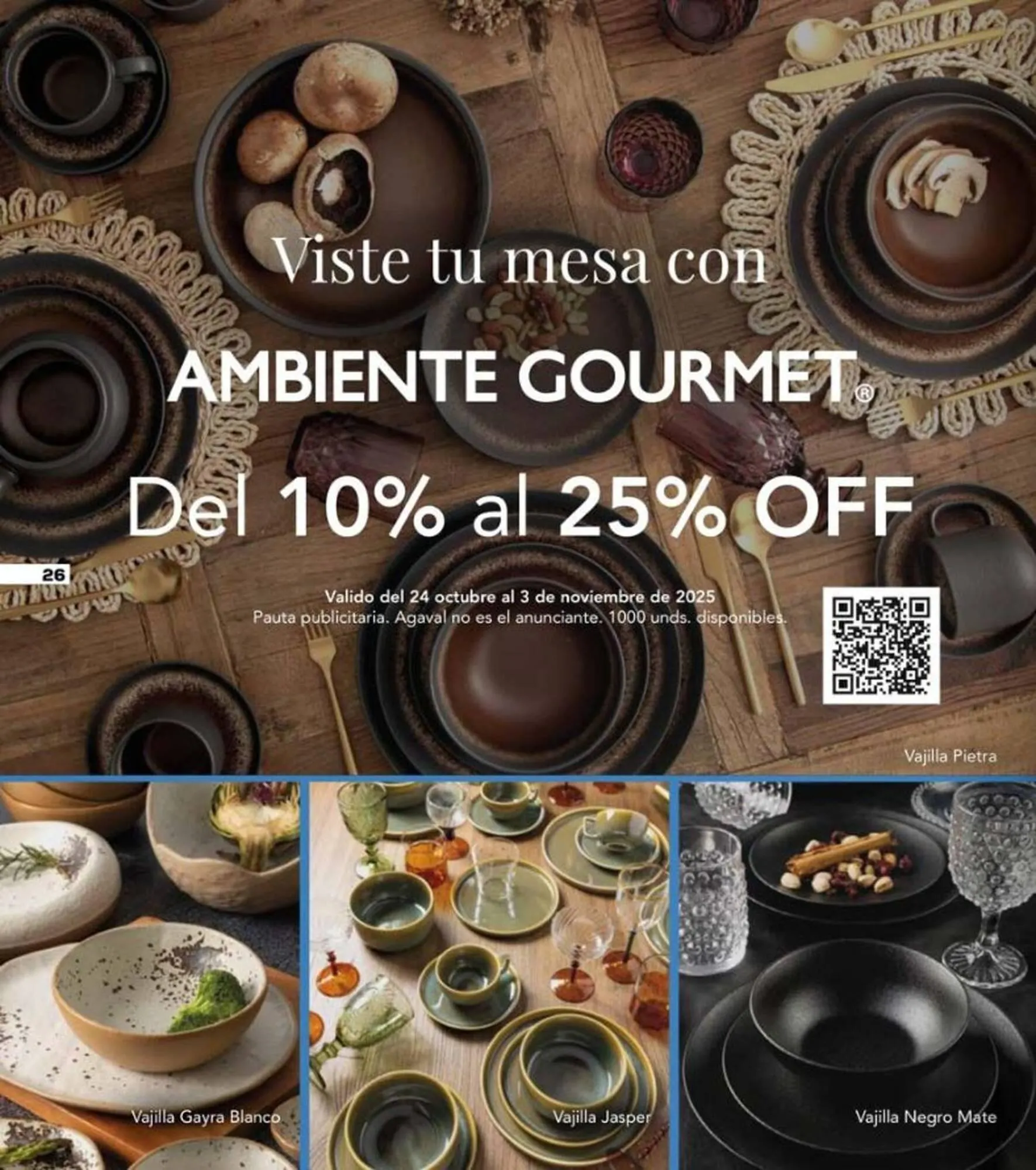 Catalogo de Catálogo Agaval 24 de octubre al 3 de noviembre 2025 - Pag 26