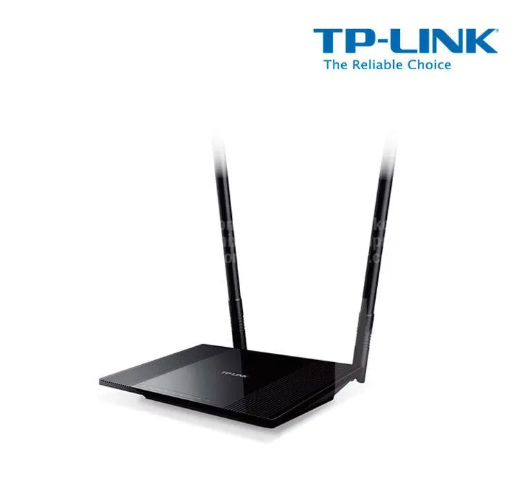 Router TP-LINK Inalámbrico 2 Antenas Rompe Muros 300Mbp