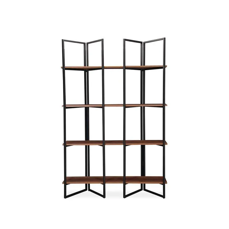 Biblioteca Toronto Laminado Nogal/Negro