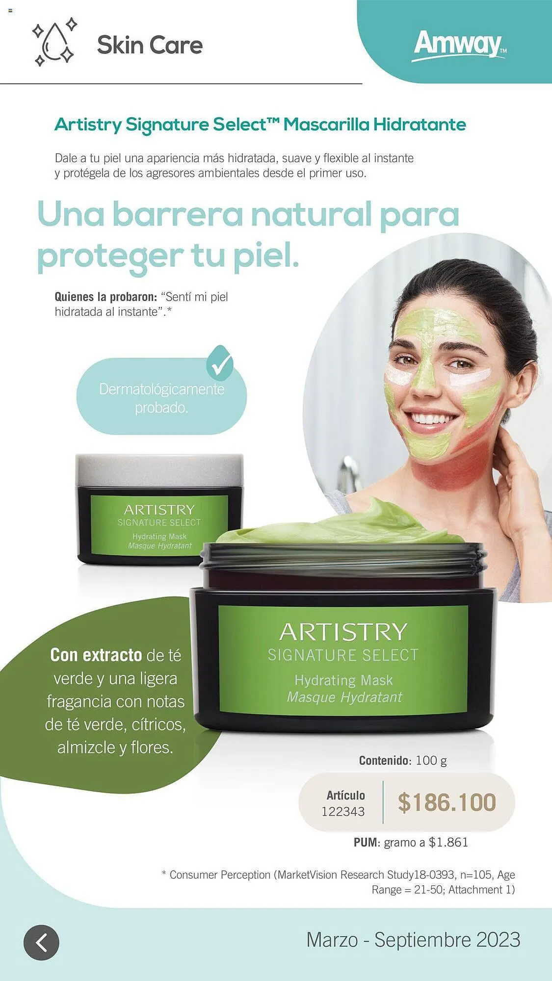 Catalogo de Catálogo Amway 31 de marzo al 1 de septiembre 2023 - Pag 50