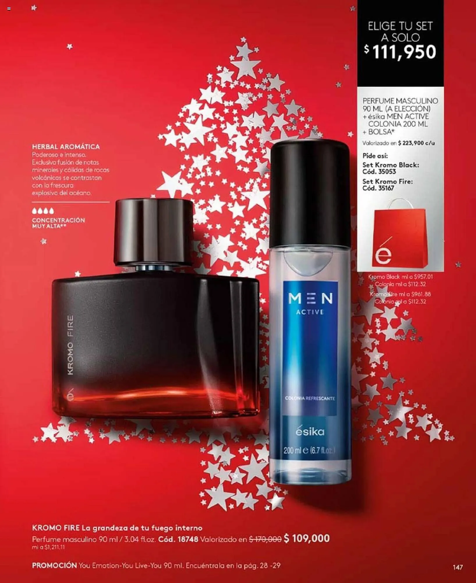 Catalogo de Catálogo Ésika 1 de diciembre al 31 de diciembre 2023 - Pag 163