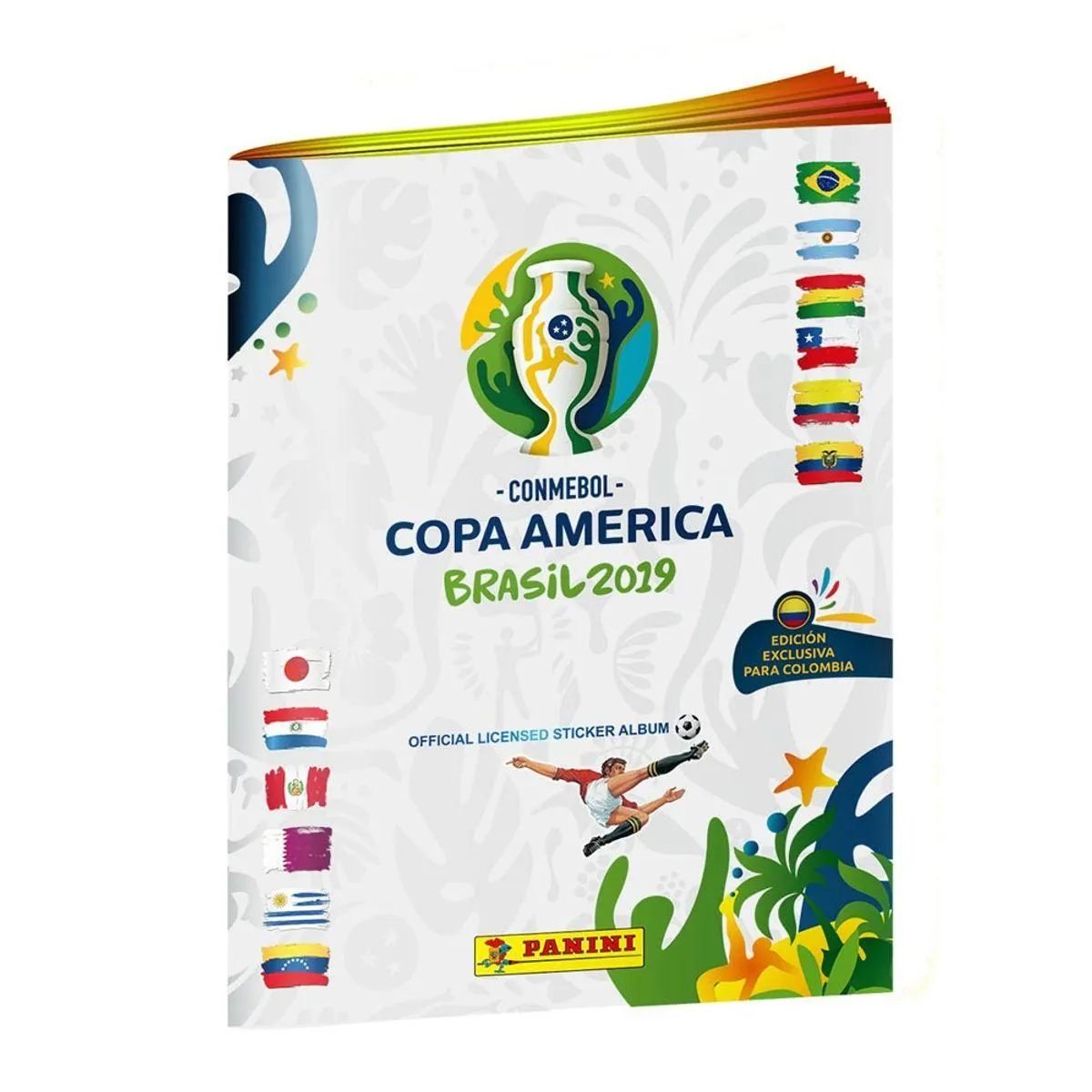Album panini pasta blanda copa america brasil 2019