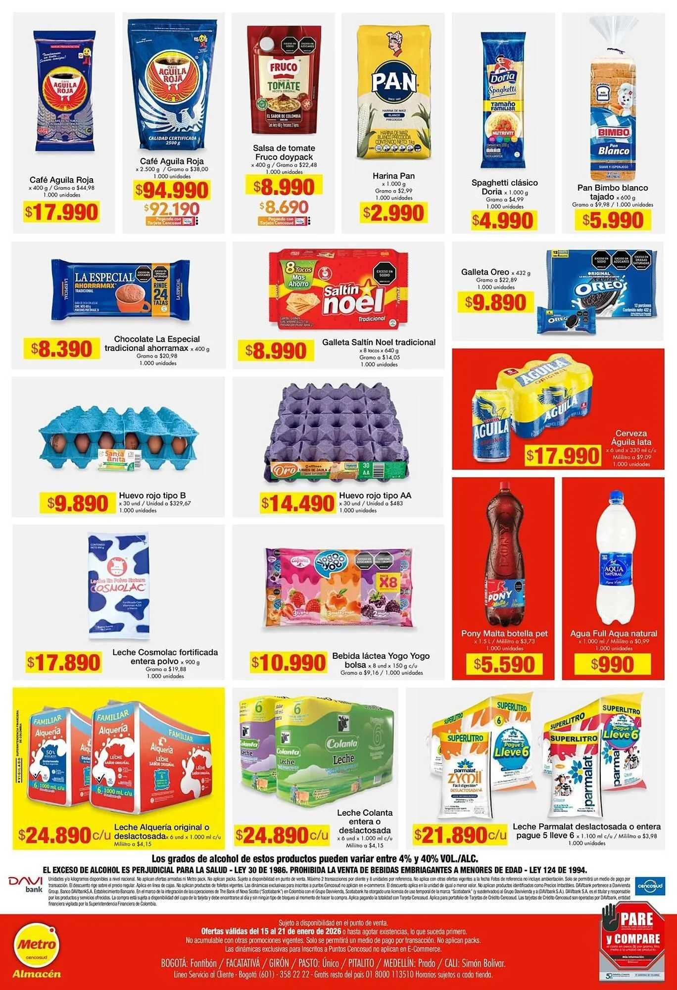 Catalogo de Catálogo Metro 15 de enero al 21 de enero 2026 - Pag 2