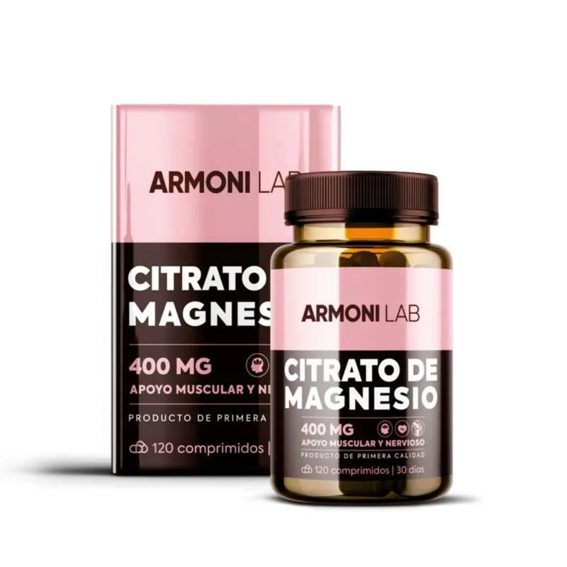 Citrato De Magnesio 400 Mg