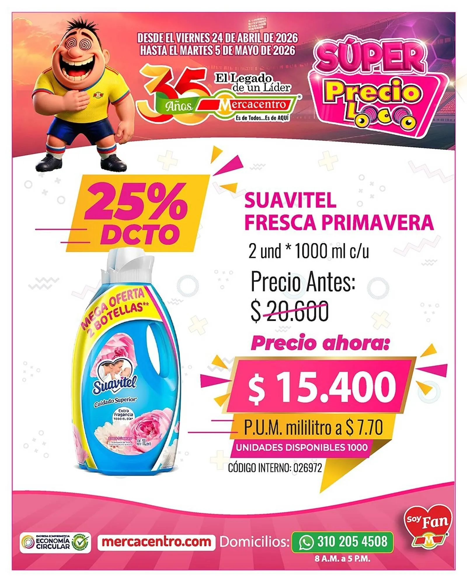 Catalogo de Catálogo MercaCentro 29 de abril al 5 de mayo 2026 - Pag 2