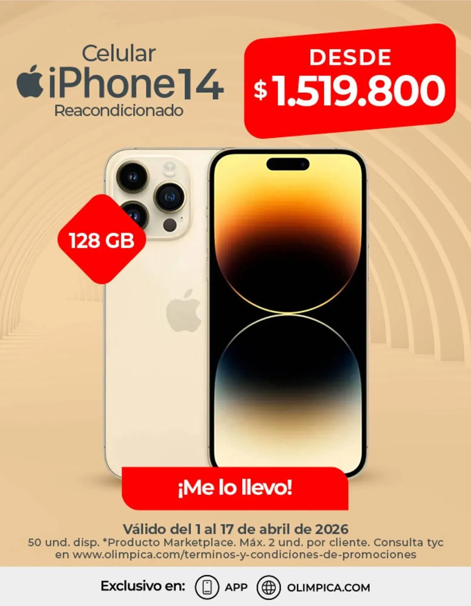 Catalogo de Catálogo Olímpica 1 de abril al 17 de abril 2026 - Pag 1