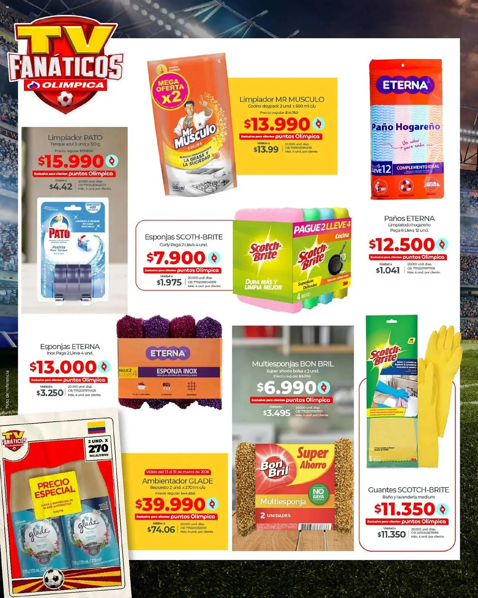 Catalogo de Catálogo Olímpica 13 de marzo al 13 de abril 2026 - Pag 12