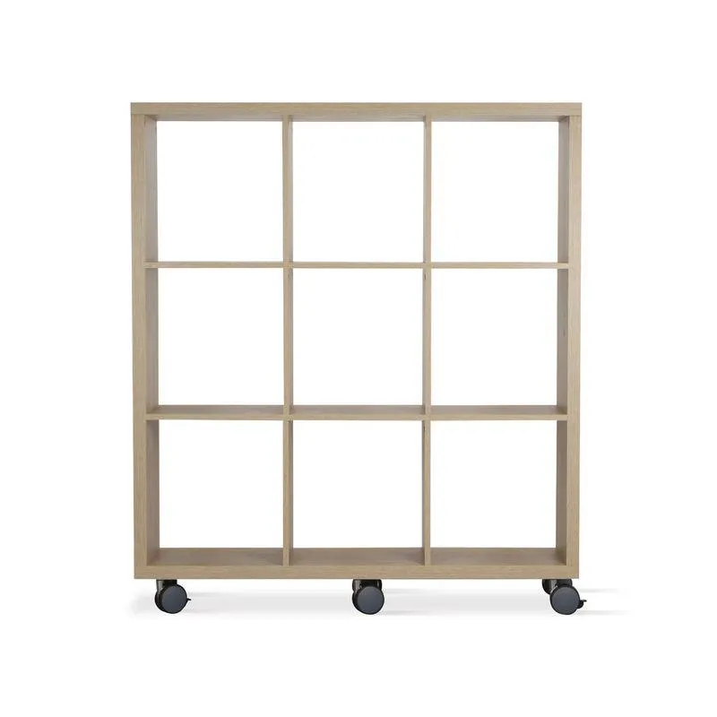 Biblioteca New Next 9 Repisas Natural