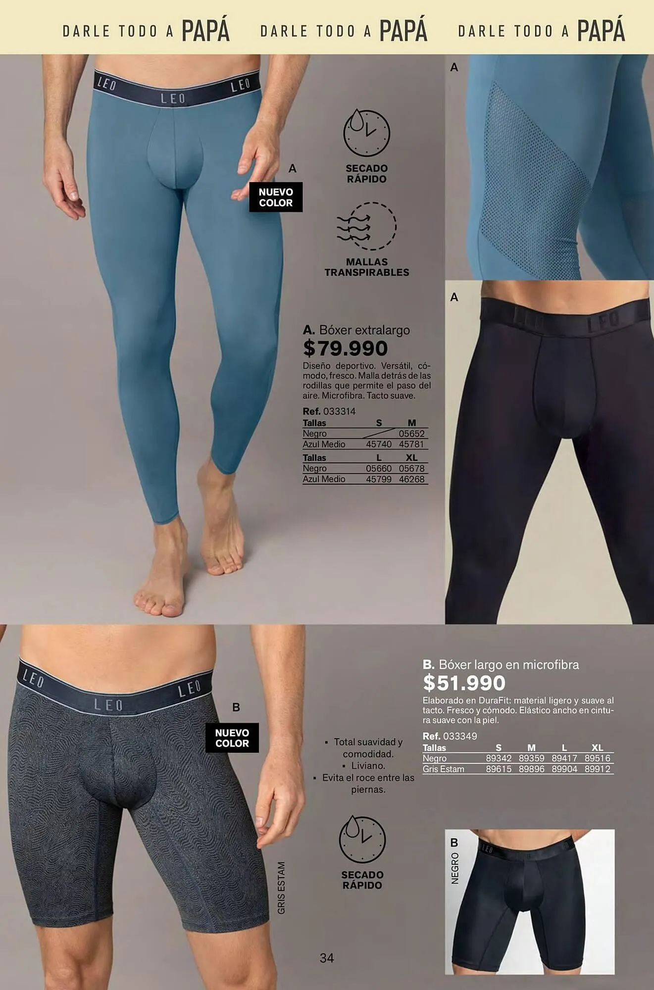 Catalogo de Catálogo Leonisa 1 de abril al 30 de abril 2025 - Pag 34