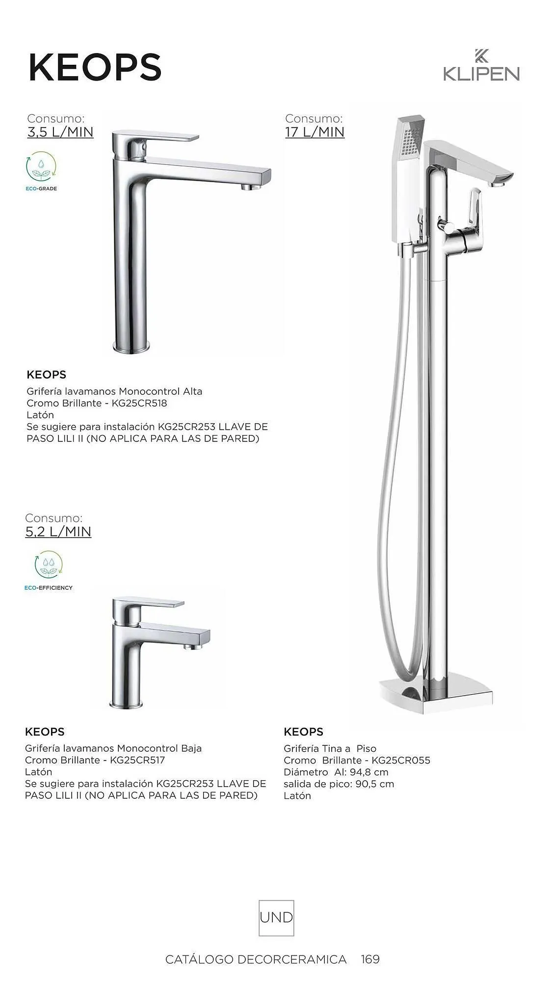 Catalogo de Catálogo Decorceramica 6 de noviembre al 6 de mayo 2025 - Pag 169