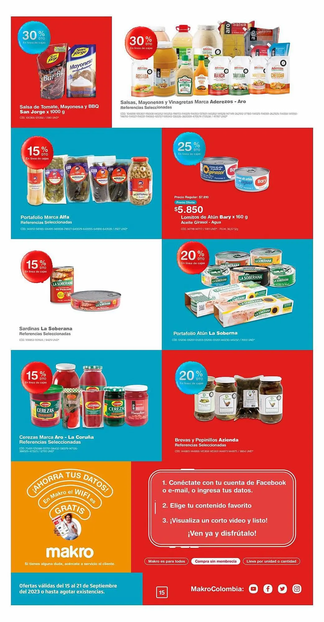 Catalogo de Catálogo Makro 15 de septiembre al 21 de septiembre 2023 - Pag 15