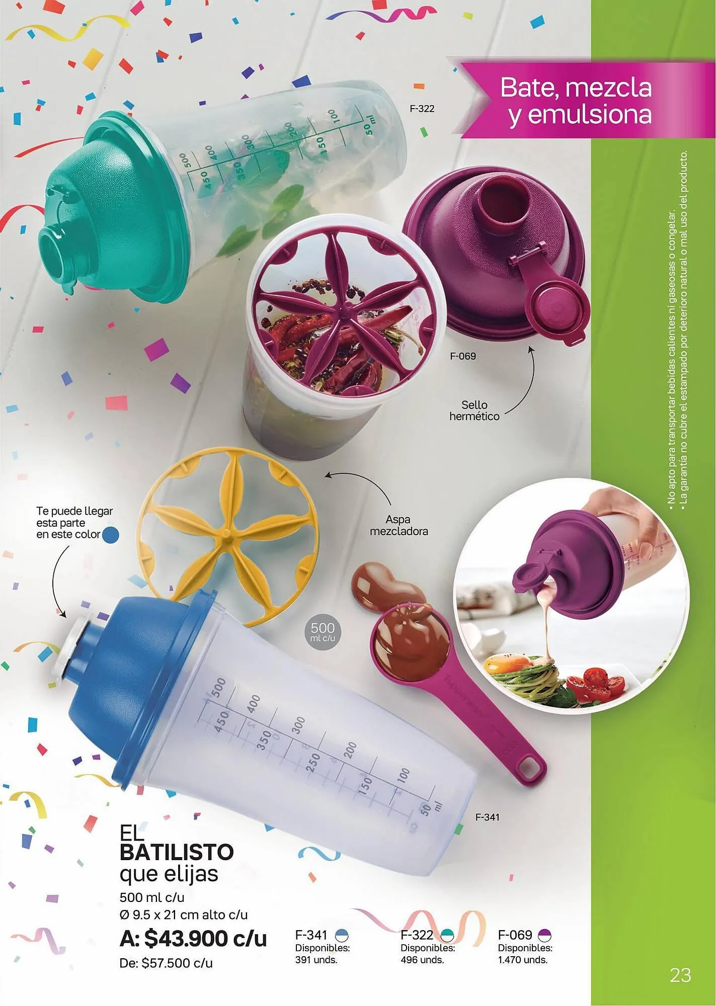 Catalogo de Catálogo Tupperware 16 de junio al 13 de julio 2023 - Pag 25