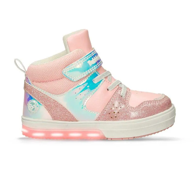 Tenis Casuales Rosado Bubblegummers Quintanilla Niña
