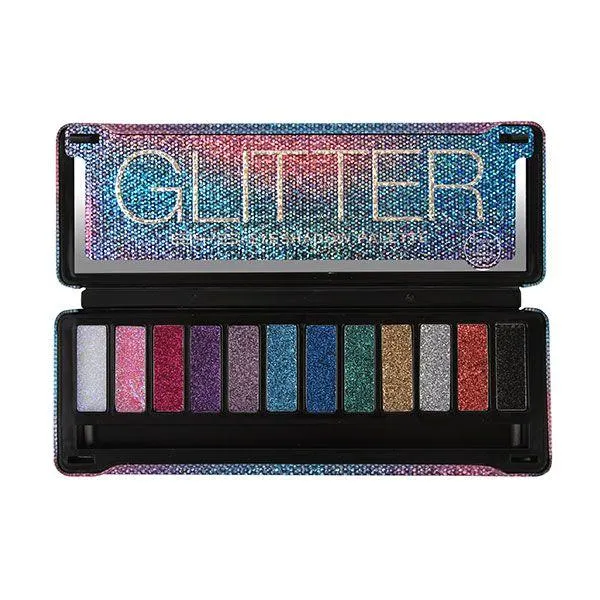 Paleta De Sombras Bys Glitter 12 Tonos