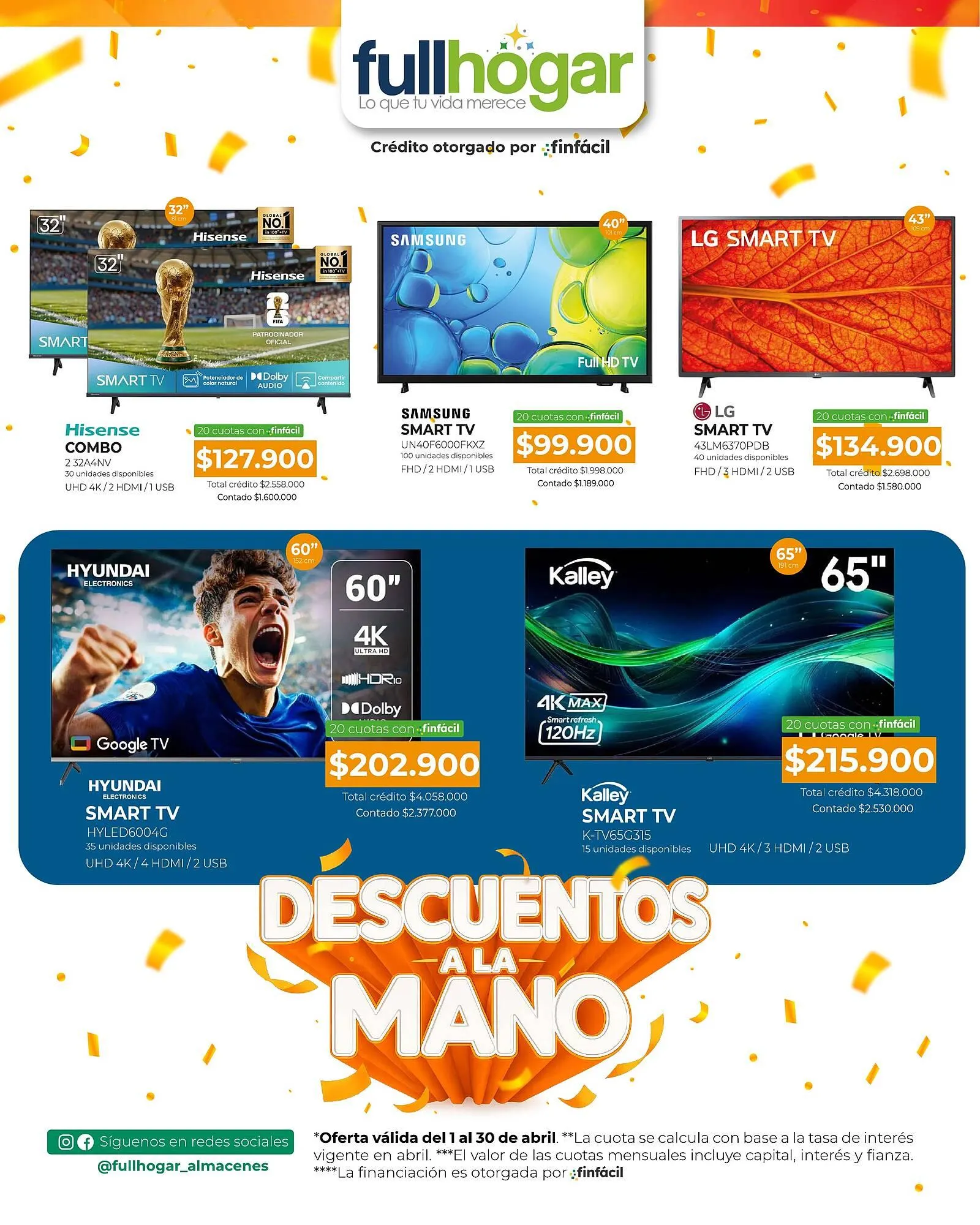 Catalogo de Catálogo Full Hogar 1 de abril al 30 de abril 2026 - Pag 2