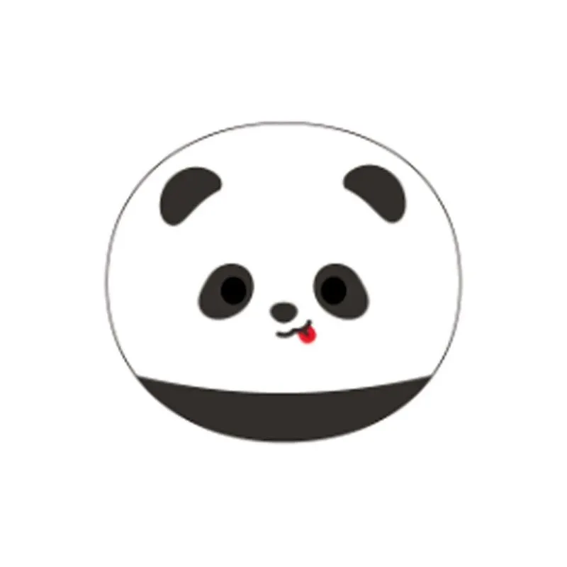 Espejo Compacto de Una Cara Panda Colección Animal Faces