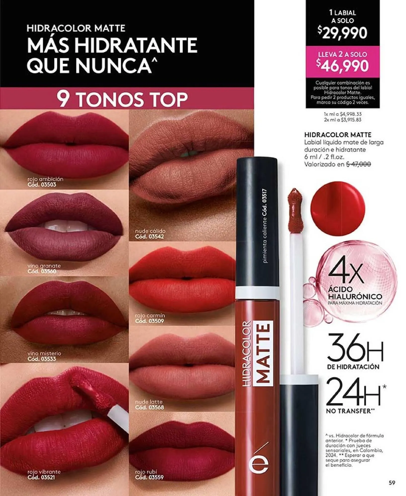 Catalogo de Catálogo Ésika 3 de octubre al 30 de noviembre 2025 - Pag 59