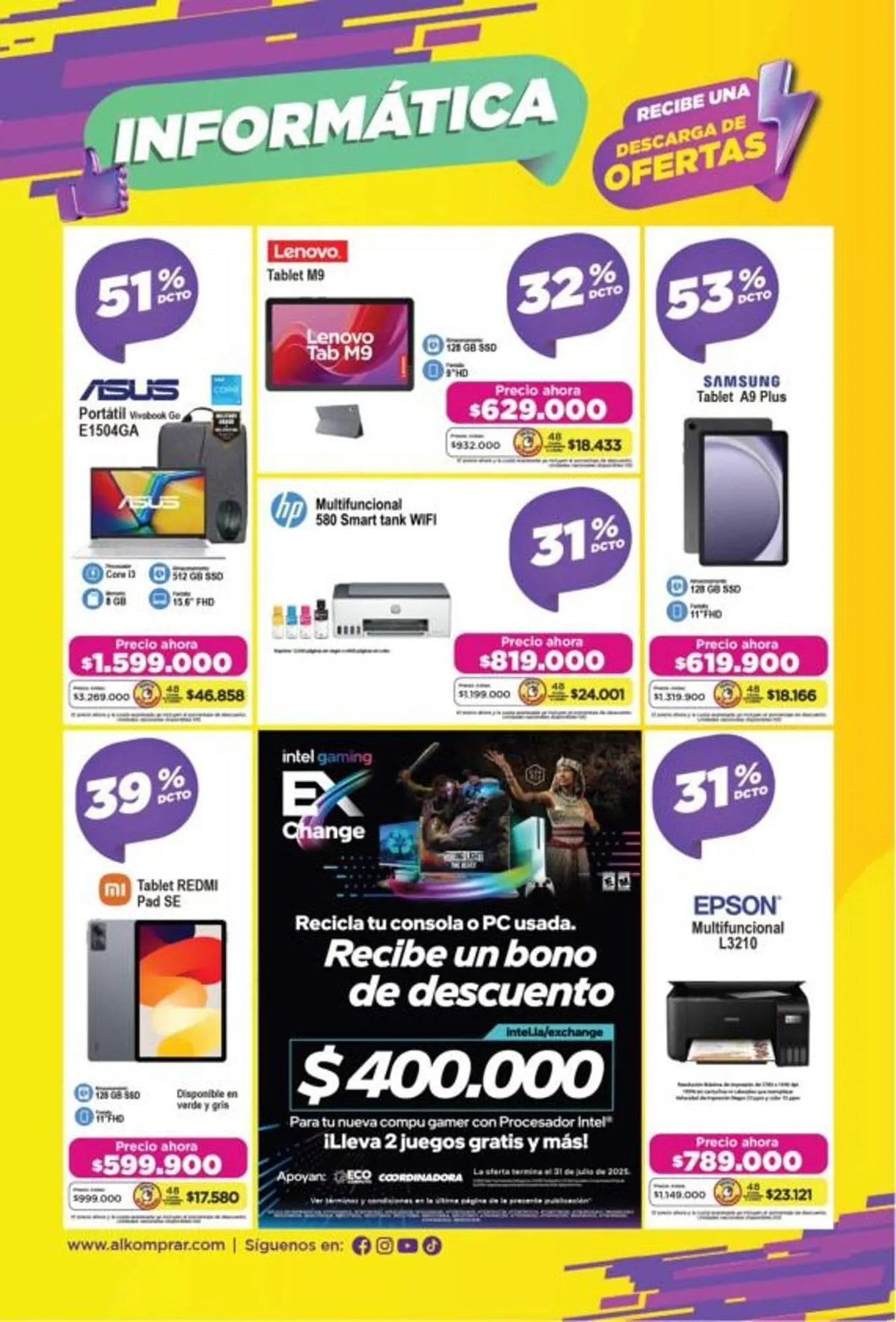Catalogo de Catálogo Alkomprar 12 de julio al 18 de julio 2025 - Pag 9