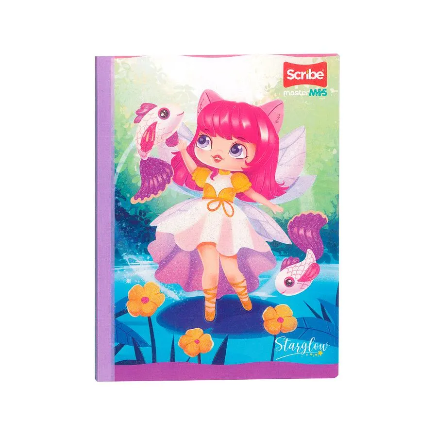 Cuaderno Cosido Starglow 50 Hojas Cuadros