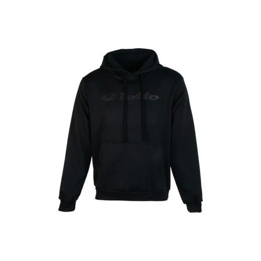 Buzo Capota Hombre Lotto Lt Hoodie M Negro