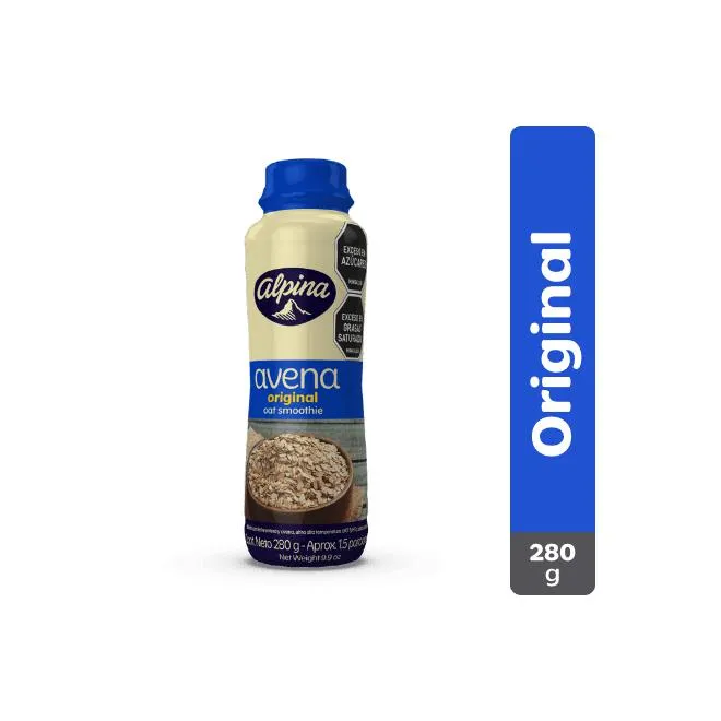 Avena Alpina Original en botella de 280 g