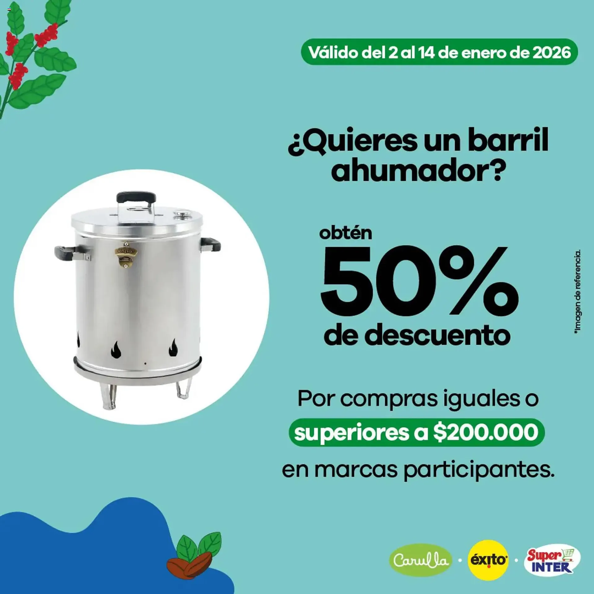 Catalogo de Catálogo Éxito 2 de enero al 14 de enero 2026 - Pag 1