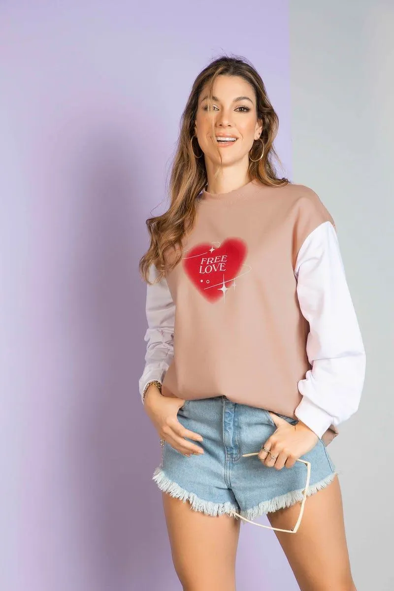 BUZO MANGA LARGA Multicolor