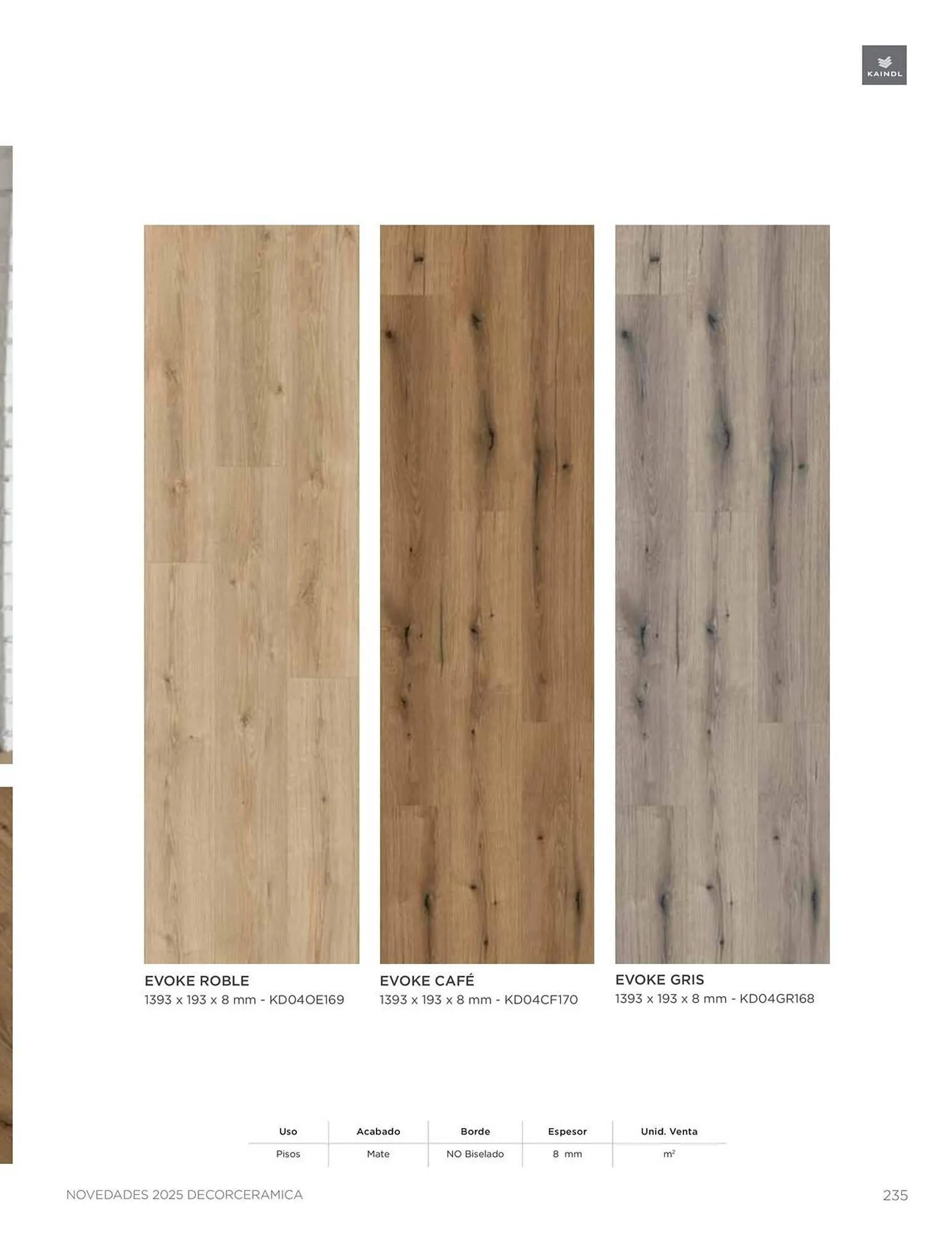 Catalogo de Catálogo Decorceramica 9 de diciembre al 31 de diciembre 2025 - Pag 235