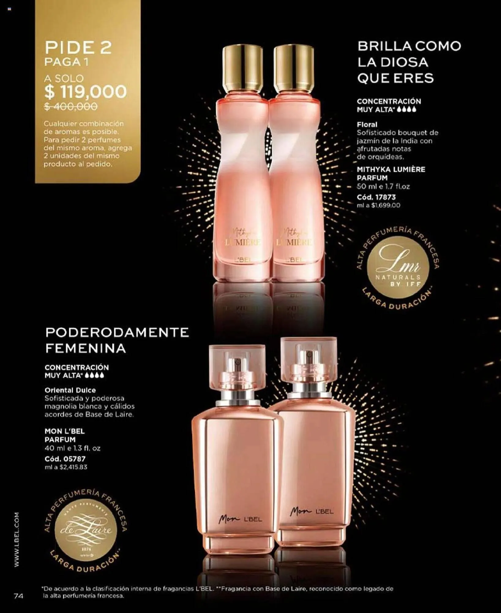 Catalogo de Catálogo L'bel 1 de enero al 31 de enero 2024 - Pag 74