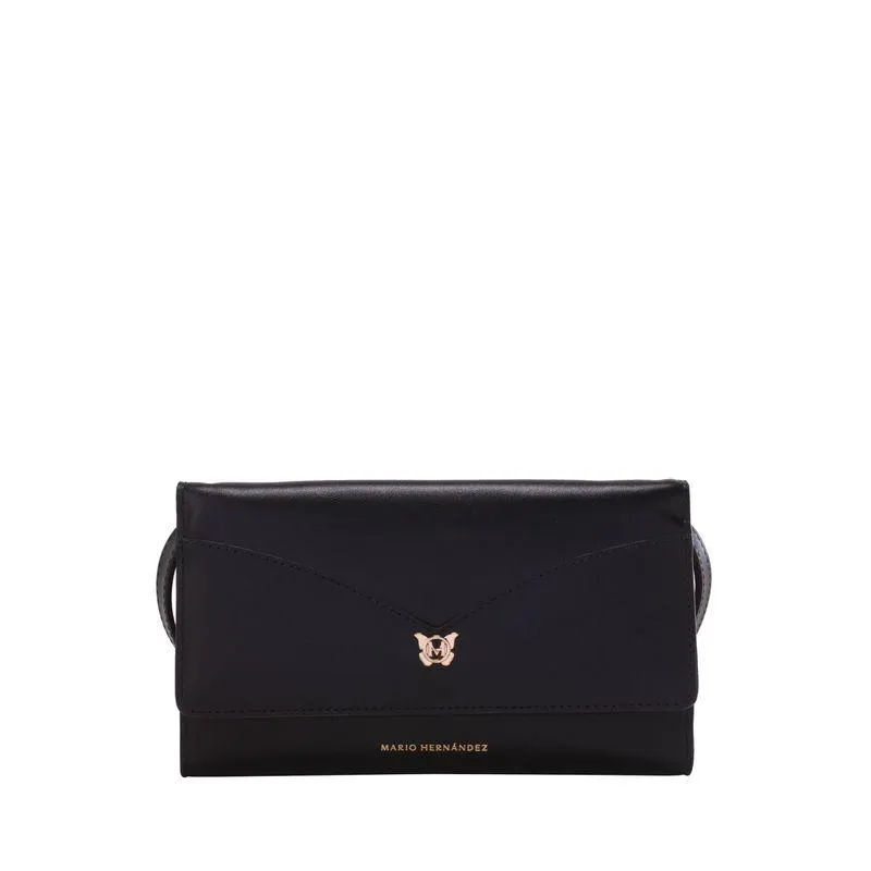 Billetera frida negro Alas Nova