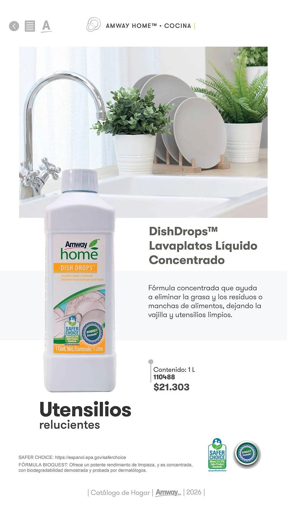 Catalogo de Catálogo Amway 26 de marzo al 31 de diciembre 2026 - Pag 11